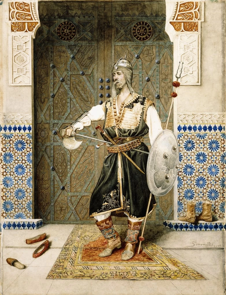 La guardia dell'harem, 1899